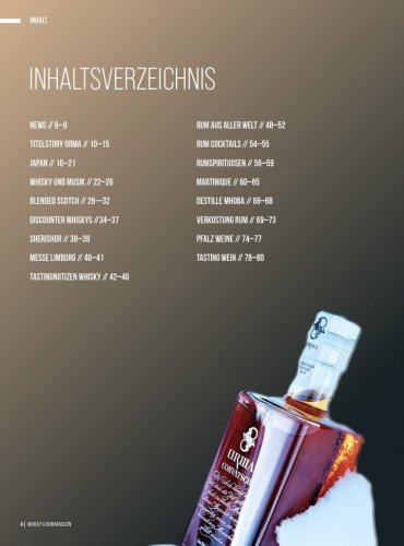 Inhaltsverzeichnis - Whisky & Rum Magazin